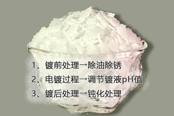 氫氧化鈉在電鍍行業(yè)有哪些作用和用途?
